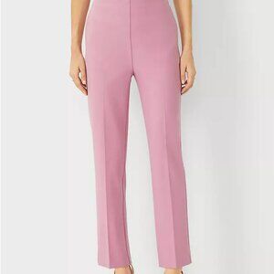 Ann Taylor High Rise Side Zip Ankle Pant Curvy Fit Size 18 - Mauve Orchid